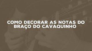 Como decorar as notas do braço do cavaquinho | #cavaquinho #rafelciccone