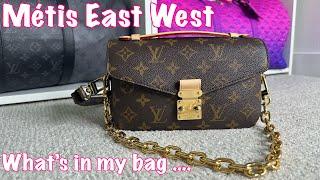 WHAT’S IN MY BAG | LOUIS VUITTON MÉTIS EAST WEST | PACK MY BAG WITH ME 2023