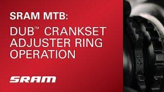 SRAM Dub Adjuster Ring Operation