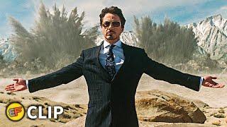 Tony Stark Demonstrates The Jericho Missile Scene | Iron Man (2008) IMAX Movie Clip HD 4K