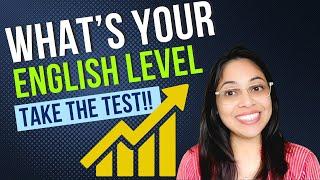 What's your English level? | Take the test | Vocabulary practice@discoverlearn4149