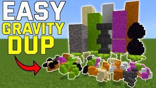 EASY Gravity Block Duplication Glitch Minecraft 1.21+ (Bedrock,Mcpe,Ps4,Xbox)