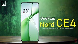 OnePlus Nord CE4 Price, Official Look, Design, Camera, Specifications, Features | #oneplusnordce4