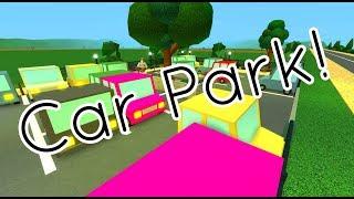 Theme Park Tycoon 2 - How To Build A Car Park!