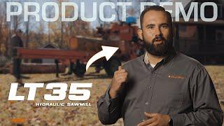 LT35 Hydraulic Portable Sawmill Product Demonstration | Wood-Mizer