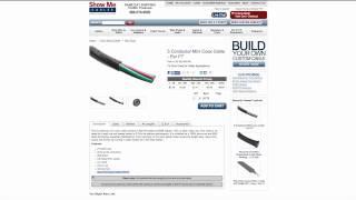 How to order bulk cable from ShowMeCables.com - 350 feet