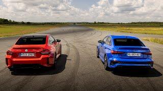 Drag race : BMW M2 G87 VS Audi RS3 Performance