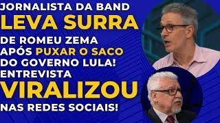 PASSOU O TRATOR! ZEMA NÃO CAI NA CONVERSA DE JORNALISTA MILITANTE E DET0NA GOVERNO LULA