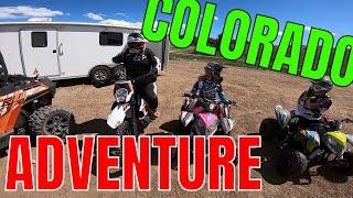 Dirtbike adventures in Colorado Tarryall OHV | Wife test rides cfmoto zforce800