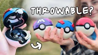 I built working Pokeballs you can throw... kinda