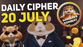 20 July Hamster Kombat Daily Cipher Today