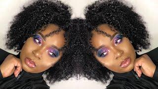 | TailorMadeJane Inspired| Fun Purple Pink and Blue Makeup Look !!!!