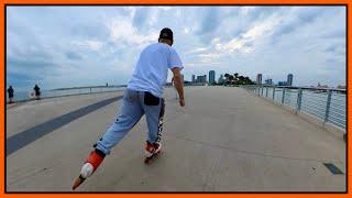 Exploring St. Pete Pier on Skates!