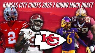 Kansas City Chiefs 2025 7 Round NFL Mock Draft | Can The Chiefs Fix Enough Problems?