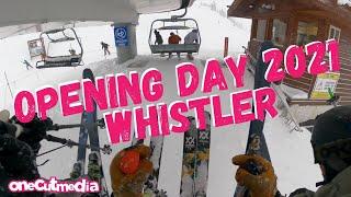 Whistler Opening Day 2021  POWDER DAY!   onecutmedia