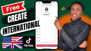 How To Create International TikTok Account In NIGERIA/AFRICA 2024 | TIKTOK CREATORS FUND PROGRAM