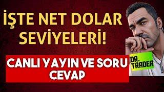 DOLAR NEREYE KOŞACAK? - ÇOK NET DOLAR SEVİYELERİ.