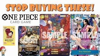 Stop Buying OP-07 (500 Years in the Future) Alternate Art & Secret Rare One Piece TCG Cards!