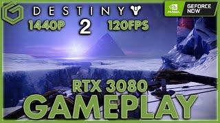 GeForce NOW - Destiny 2 - RTX 3080 1440P 120 FPS Game & Stream