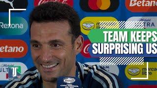 Lionel Scaloni on Leo Messi's INJURY, Di María's FAREWELL, and Argentina's TITLE in the Copa America