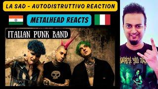 LA SAD - Autodistruttivo Reaction | Italian Punk Rock | Addie Reacts