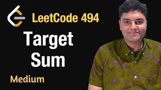 Target Sum - Leetcode 494 - Python