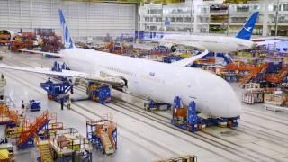 Boeing 787 Dreamliner Factory Assembly!