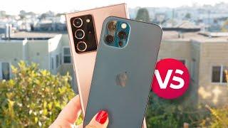 iPhone 12 Pro vs. Galaxy Note 20 Ultra camera comparison