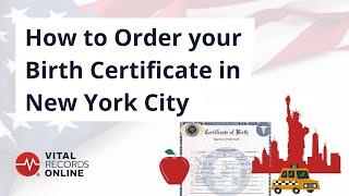 How to Order Your New York City Birth Certificate | Vital Records Online