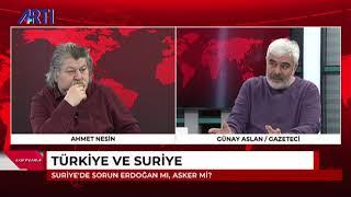 Ustura-Ahmet Nesin- Konuk  Günay Aslan ‘ Türkiye ve Suriye‘8 Mart 2020
