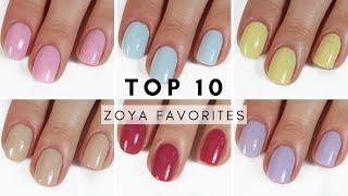 Top 10 Zoya Favorites | Elizabeth Anne