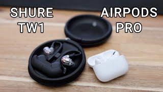 Shure True Wireless vs AirPods Pro