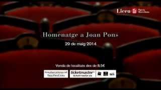 PROMO Homenatge a Joan Pons (2013-14)