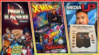 Media1Up First Arcades Leak? Uncanny X-Men Stern Pinball, Night Slashers Remake & More!