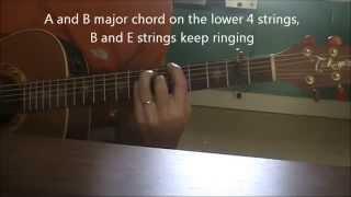 Shubb C7B partial capo improvisations