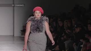 Plus size fashion. Runway models