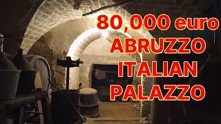 #104 - Making progress on ITALIAN flat.80,000 euro ABRUZZO ITALIAN PALAZZO SAN MARTINO SM Property.