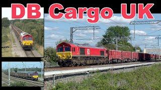 DB Cargo UK Class 66 Railfreight Variety