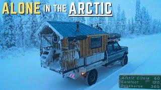Driving an Old Ford Truck to the Arctic Ocean in -60F/-51C | 5 Days/2,000 miles Winter Camping Alone