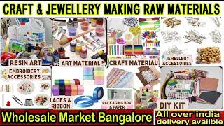 Jewellery making Raw materials At wholesale prices | Jewellery Making Business | craft raw materials