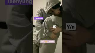 BTS IMAGINE : when first time  taehyung ️ asking you for kiss  #btsimagine #btsff #btsreaction
