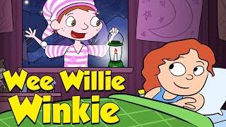 Wee Willie Winkie  | Bedtime | Nursery Rhyme for PreSchool Kids | Cool School