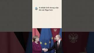 Vì sao Đức không kịch liệt lên án Nga vì Ukraine? #ukraine #russia #germany