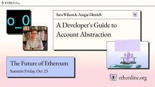 'A Developer's Guide to Account Abstraction' - Sam Wilson & Ansgar Dietrich