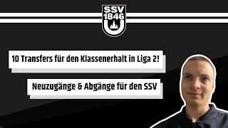 SSV ULM: 10 NEUZUGÄNGE für den KLASSENERHALT in der 2.BUNDESLIGA!