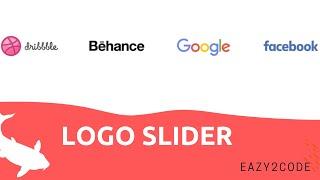 Logo Slider using HTML and CSS in 4minutes