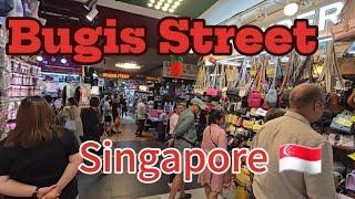 Bugis Street Market, Singapore /4K.