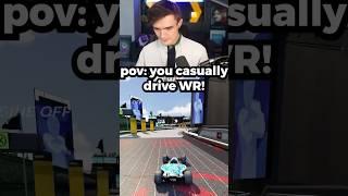 When you casually drive a world record..