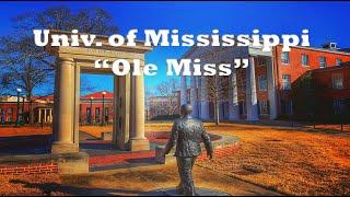 University of Mississippi “Ole Miss” – Oxford, MS: Walking Tour in 4K