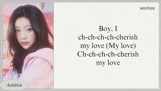 ILLIT CHERISH (my love) karaoke with easy lyrics